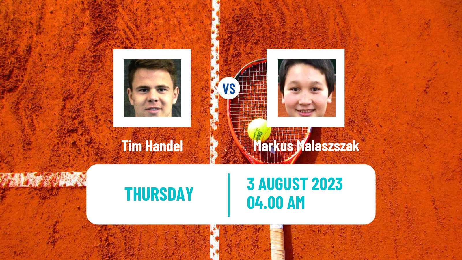 Tennis ITF M25 Wetzlar Men Tim Handel - Markus Malaszszak