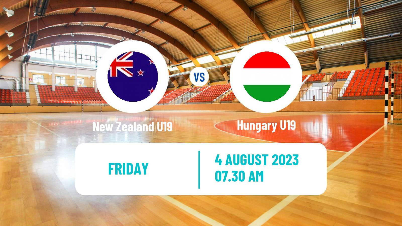 Handball World Championship U19 Handball New Zealand U19 - Hungary U19
