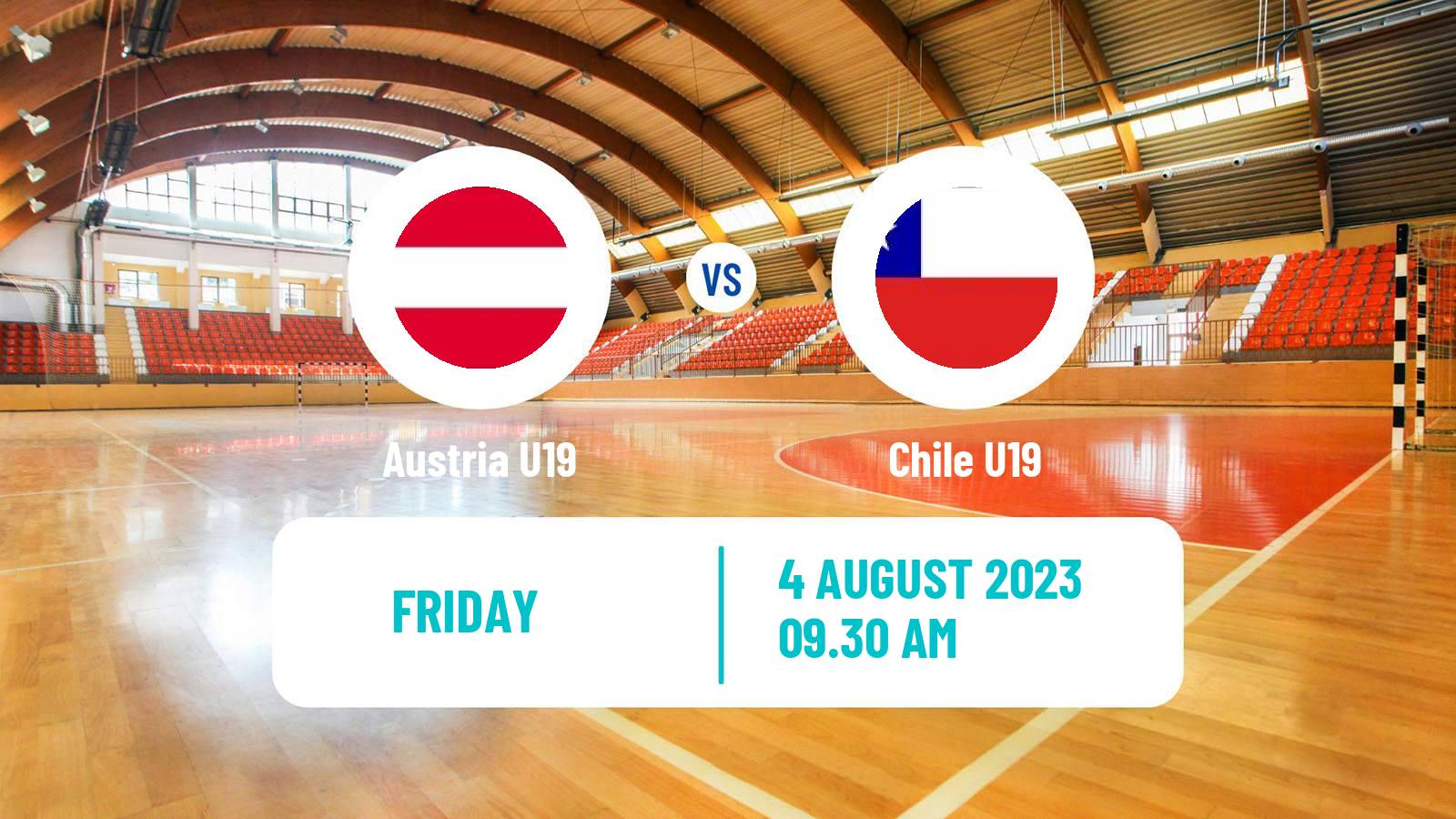 Handball World Championship U19 Handball Austria U19 - Chile U19