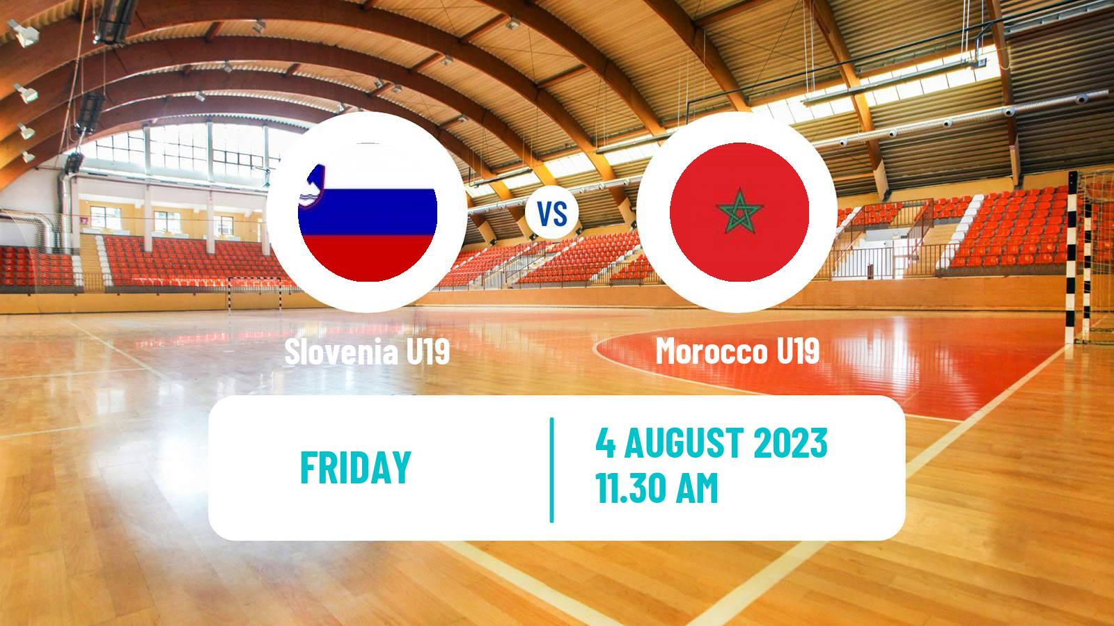 Handball World Championship U19 Handball Slovenia U19 - Morocco U19