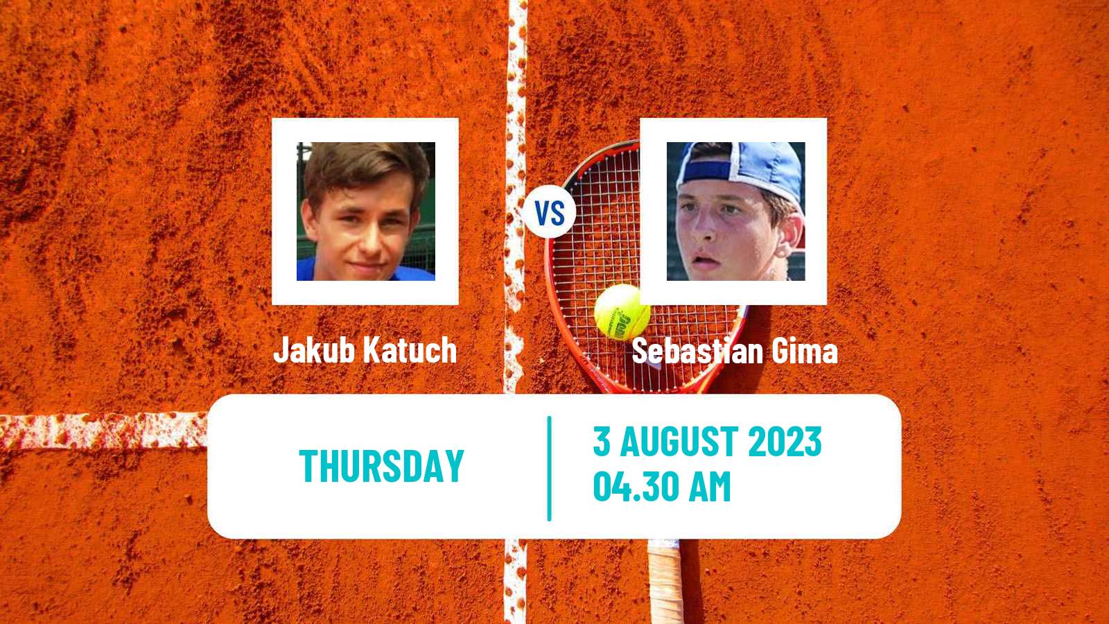 Tennis ITF M25 Pitesti Men Jakub Katuch - Sebastian Gima