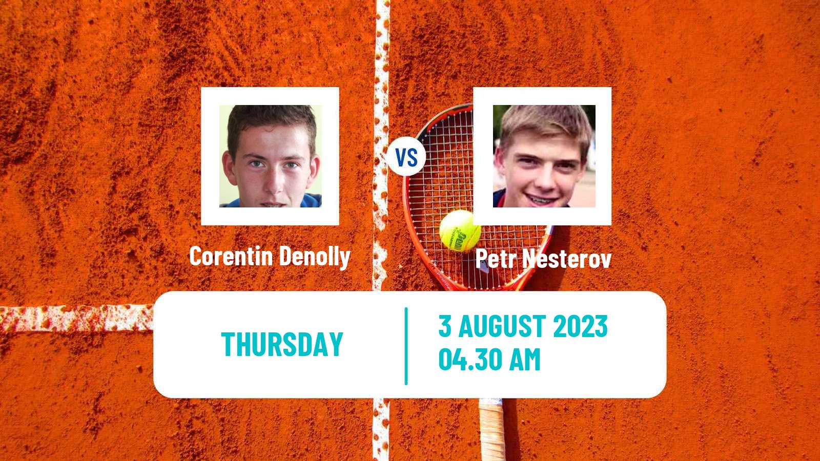 Tennis ITF M25 Pitesti Men Corentin Denolly - Petr Nesterov