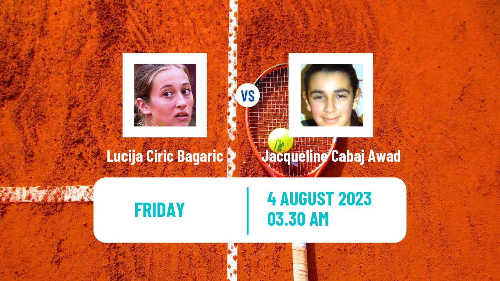 Tennis ITF W25 Koge Women Lucija Ciric Bagaric - Jacqueline Cabaj Awad