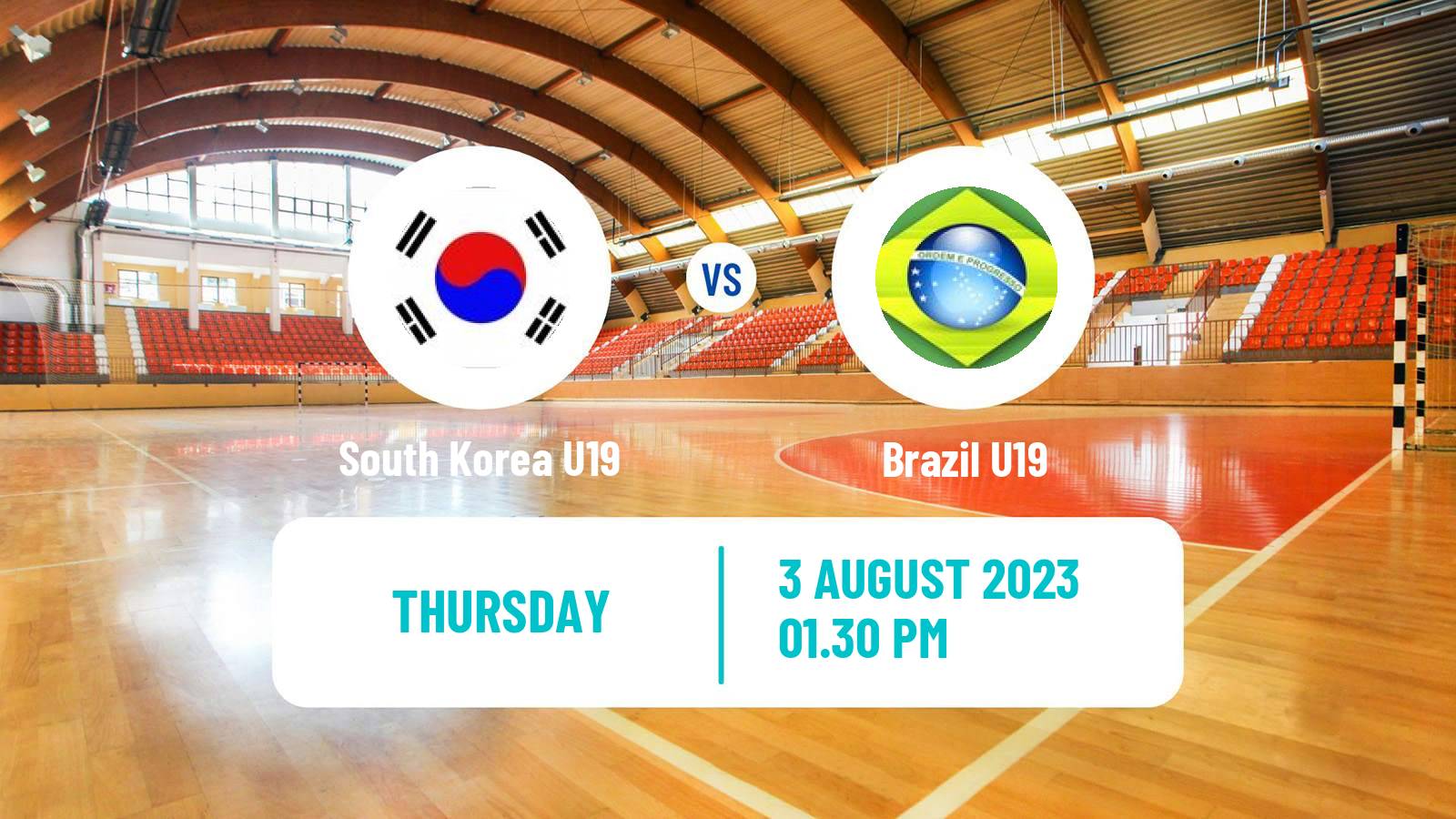 Handball World Championship U19 Handball South Korea U19 - Brazil U19