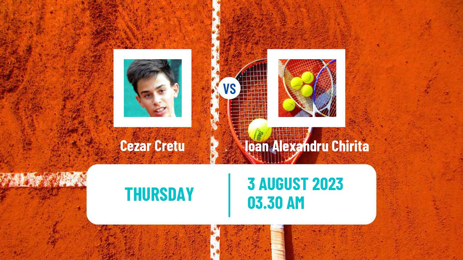 Tennis ITF M25 Pitesti Men Cezar Cretu - Ioan Alexandru Chirita