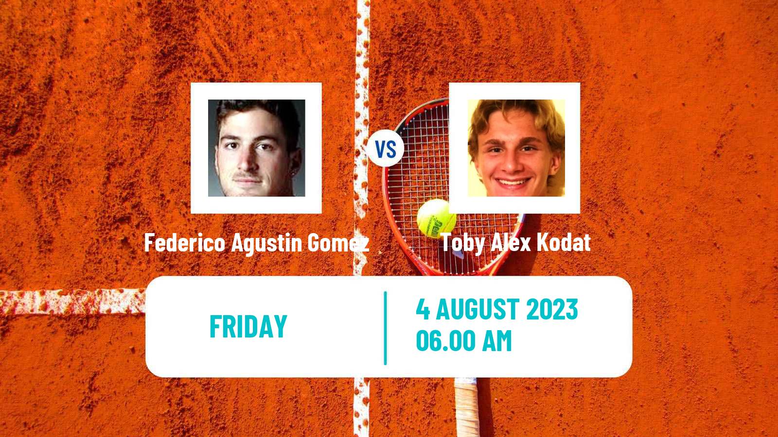 Tennis Liberec Challenger Men Federico Agustin Gomez - Toby Alex Kodat