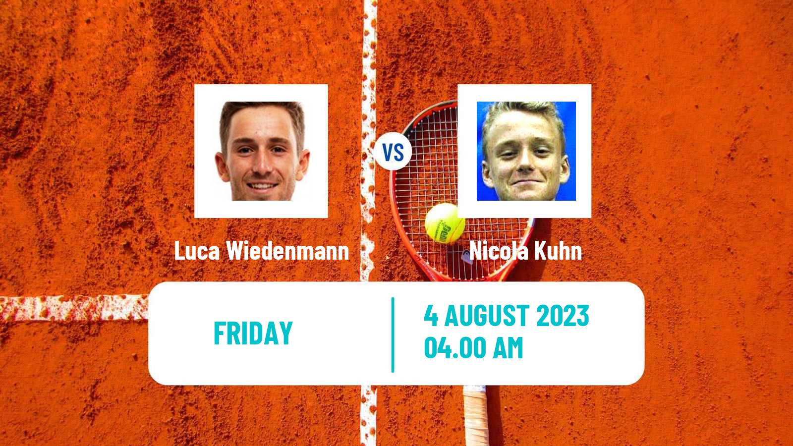 Tennis ITF M25 Wetzlar Men Luca Wiedenmann - Nicola Kuhn