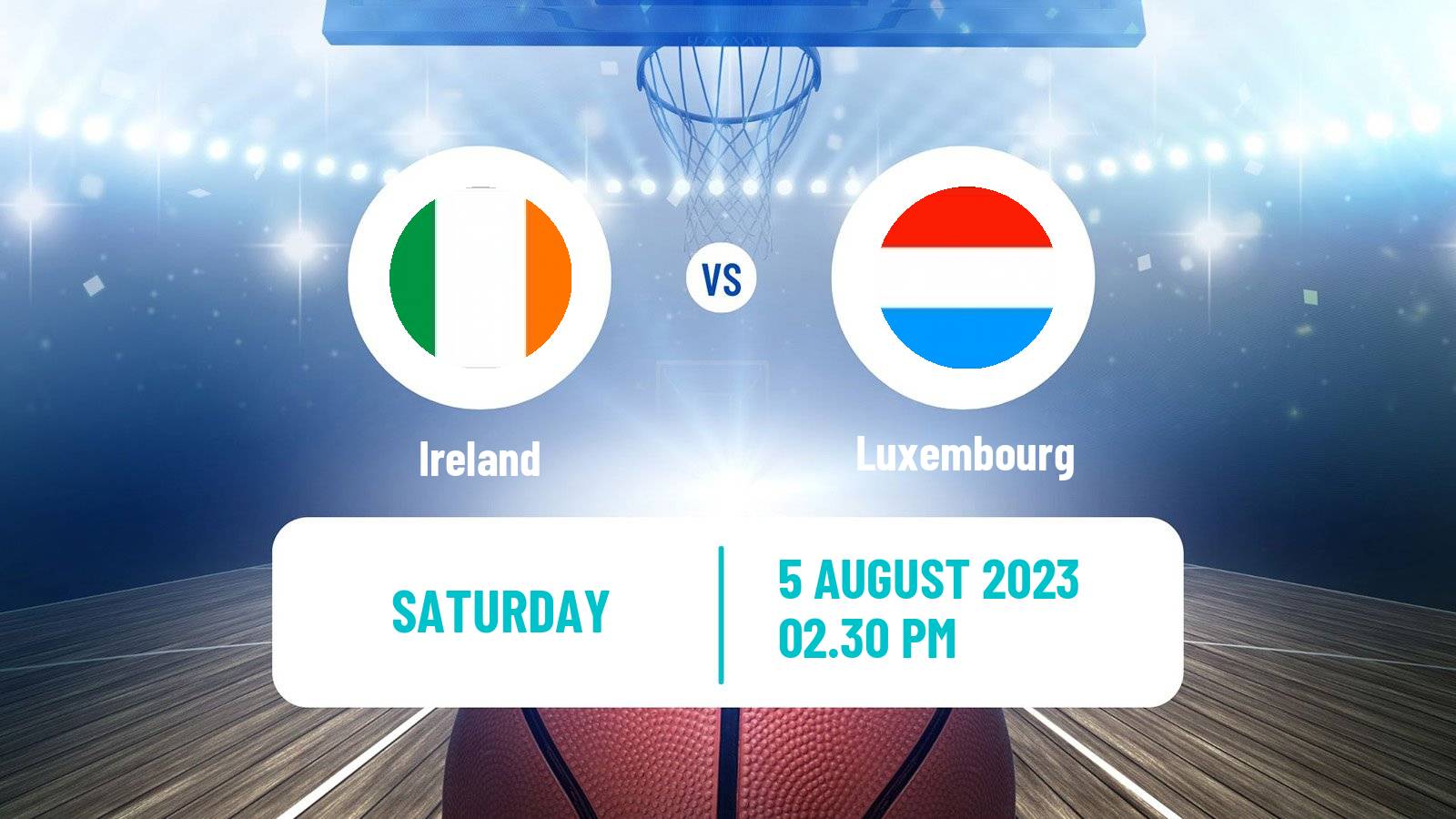 Basketball EuroBasket Ireland - Luxembourg