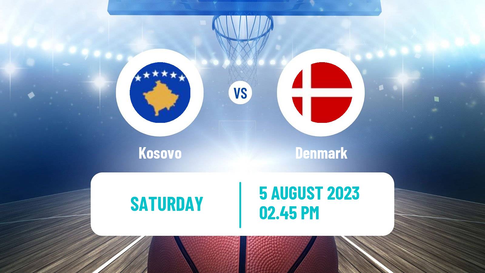 Basketball EuroBasket Kosovo - Denmark