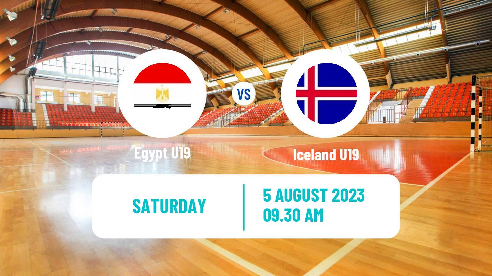 Handball World Championship U19 Handball Egypt U19 - Iceland U19