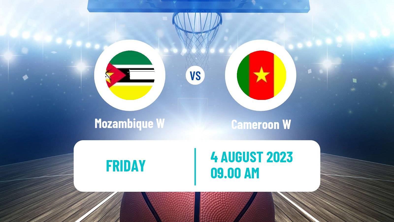 Basketball Afrobasket Women Mozambique W - Cameroon W
