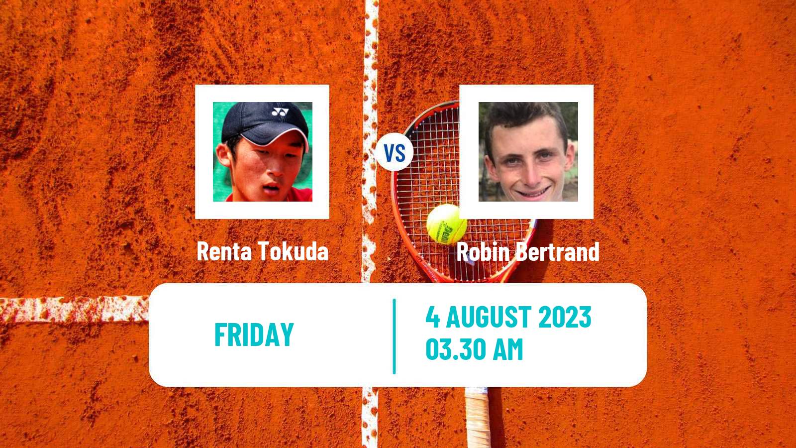 Tennis ITF M25 Astana Men Renta Tokuda - Robin Bertrand