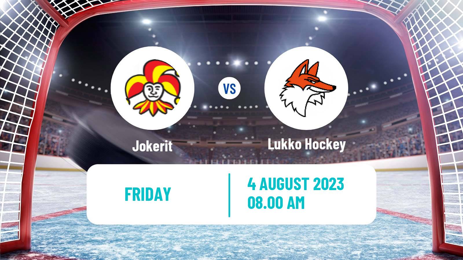 Hockey Finnish Pitsiturnaus Jokerit - Lukko