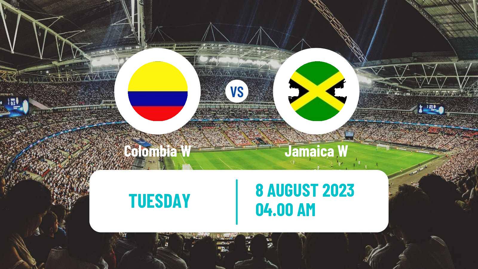 Soccer FIFA World Cup Women Colombia W - Jamaica W