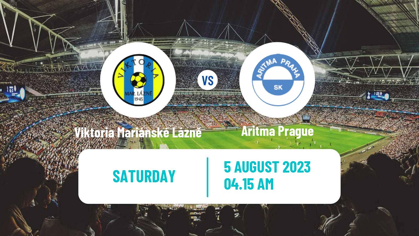 Soccer Czech Division A Viktoria Mariánské Lázně - Aritma Prague