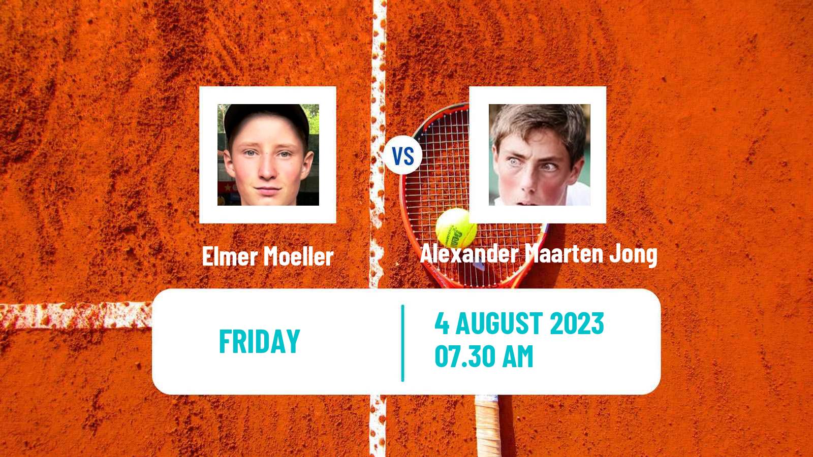 Tennis ITF M15 Eindhoven Men Elmer Moeller - Alexander Maarten Jong