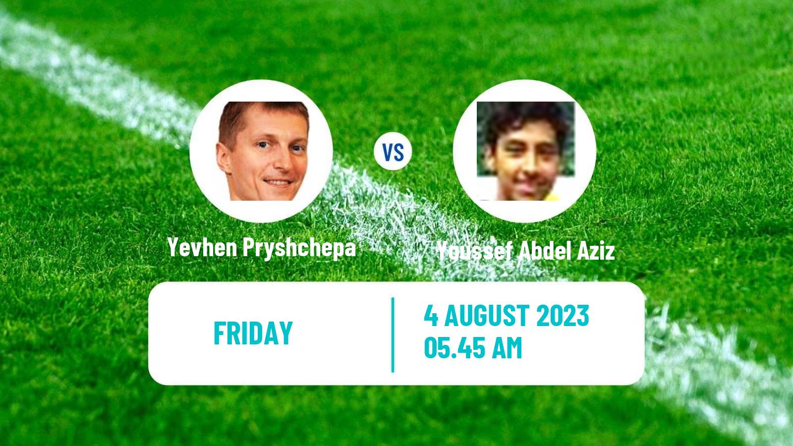 Table tennis Tt Star Series Men Yevhen Pryshchepa - Youssef Abdel Aziz