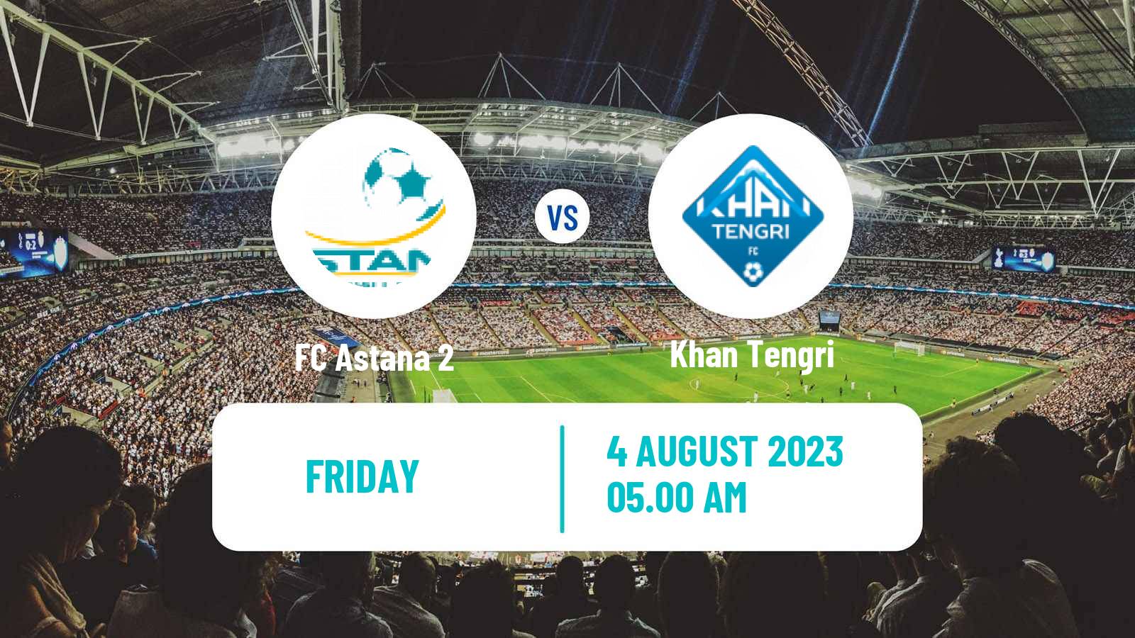 Soccer Kazakh First Division Astana 2 - Khan Tengri