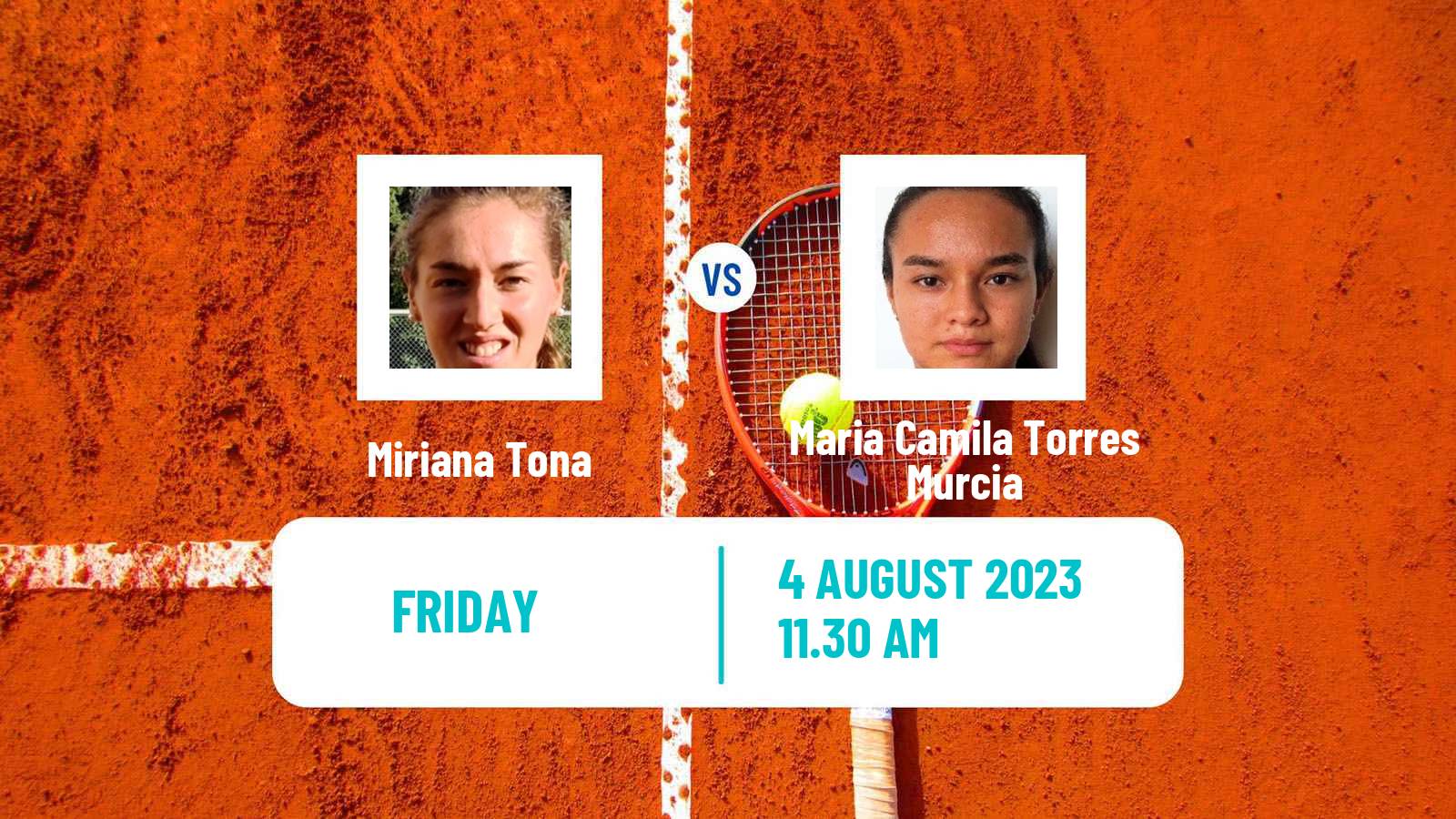 Tennis ITF W25 Junin Women Miriana Tona - Maria Camila Torres Murcia