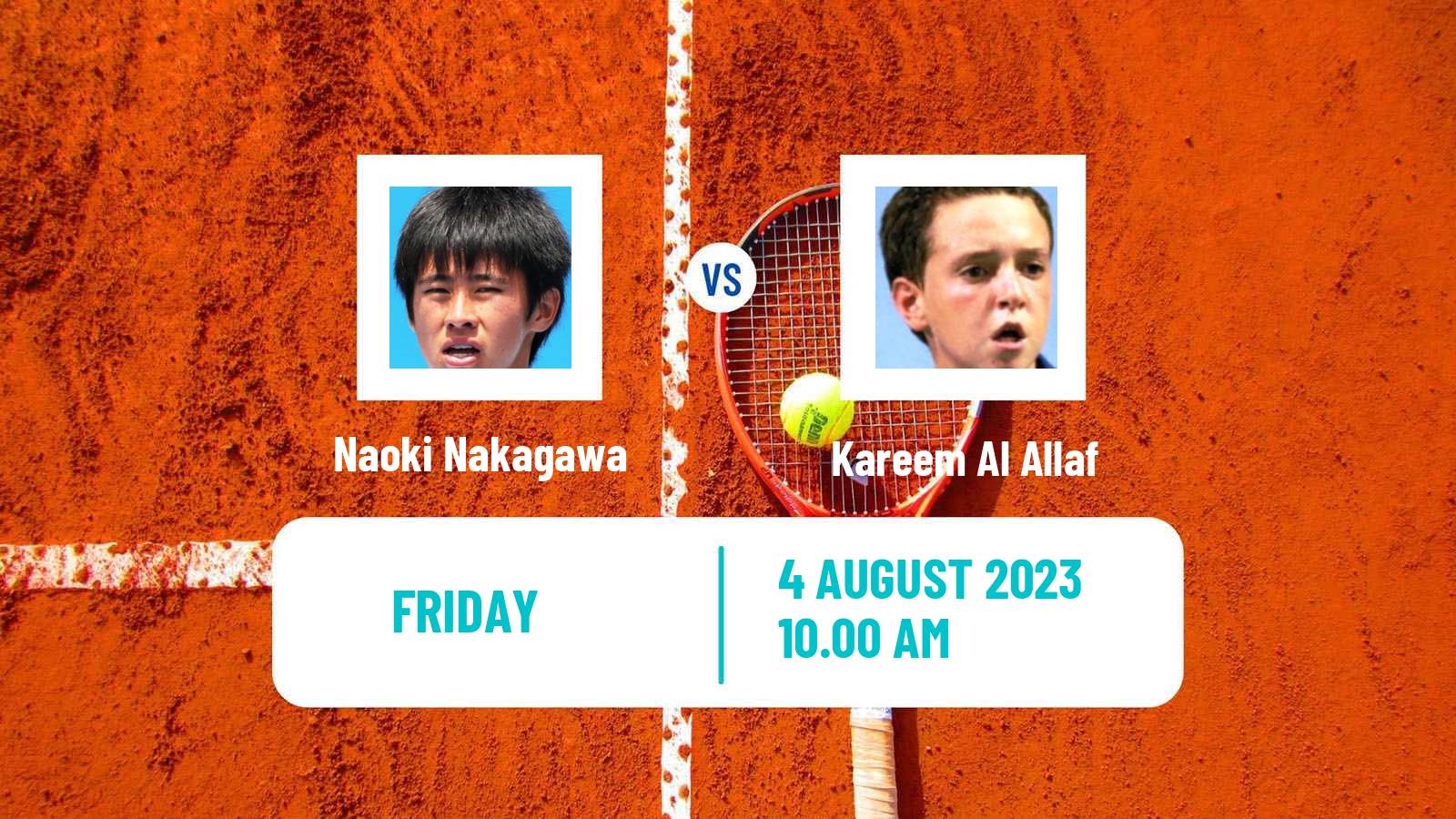 Tennis ITF M25 Decatur Il Men Naoki Nakagawa - Kareem Al Allaf