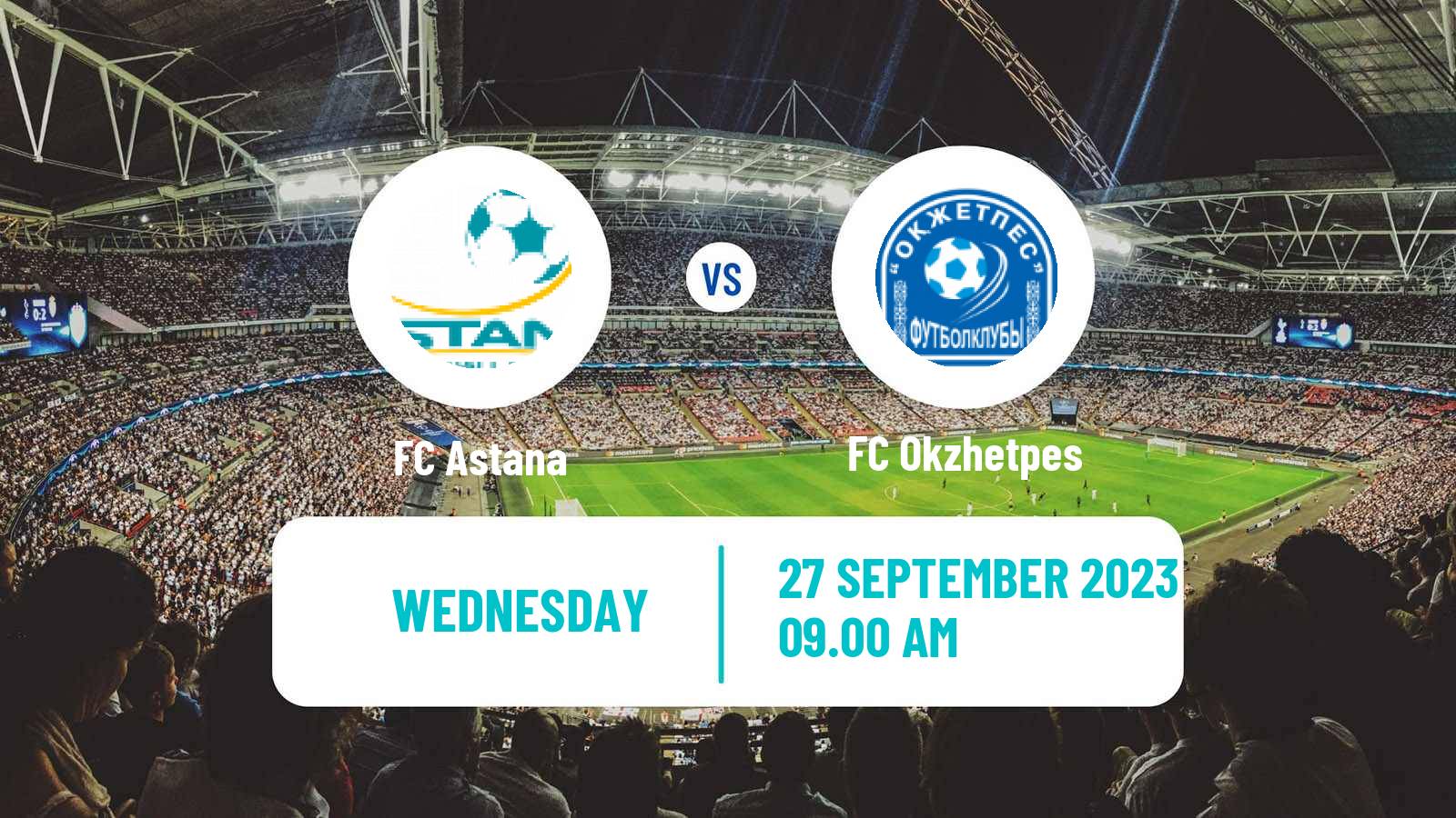 Soccer Kazakh Premier League Astana - Okzhetpes