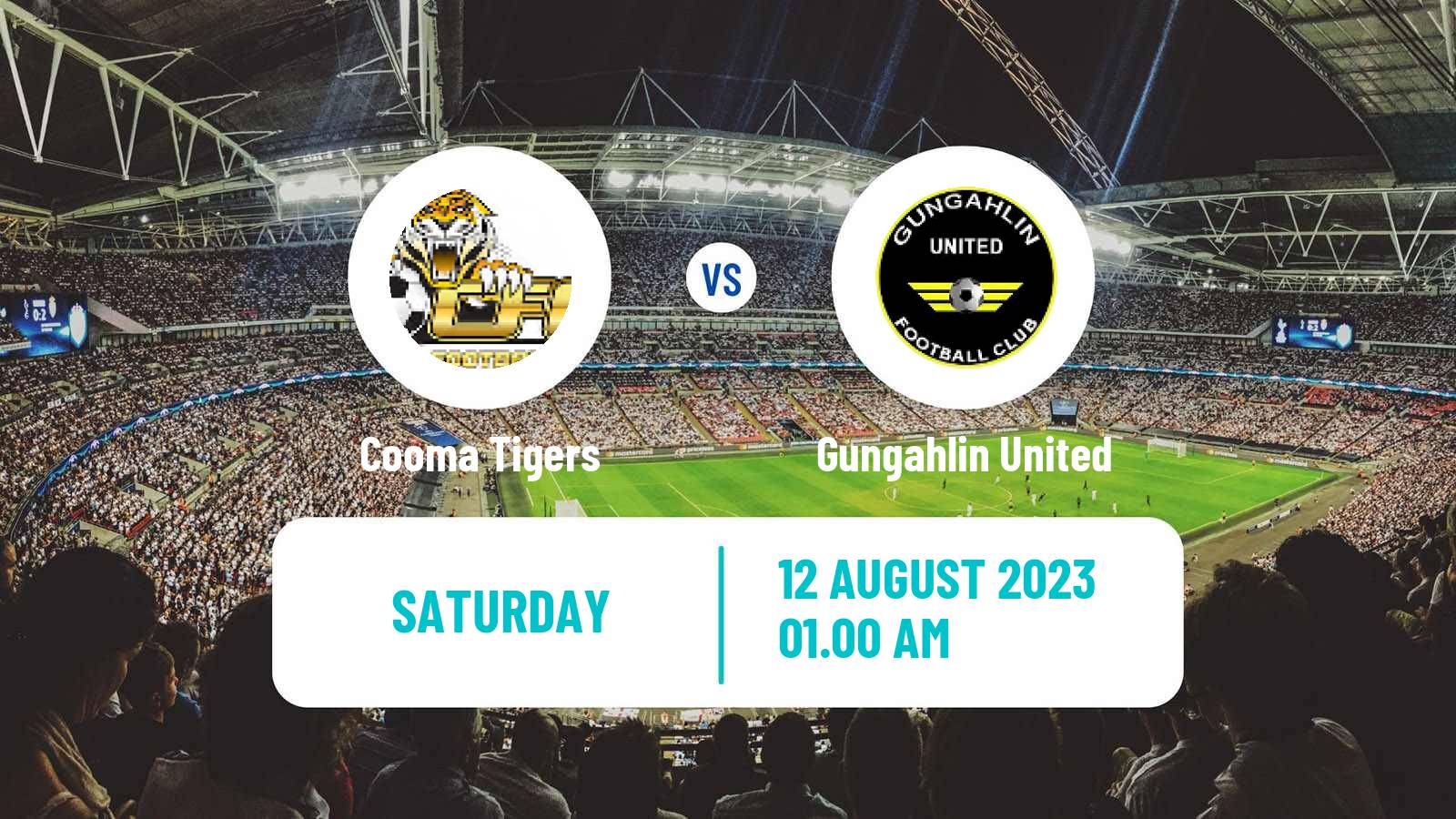Soccer Australian NPL ACT Cooma Tigers - Gungahlin United