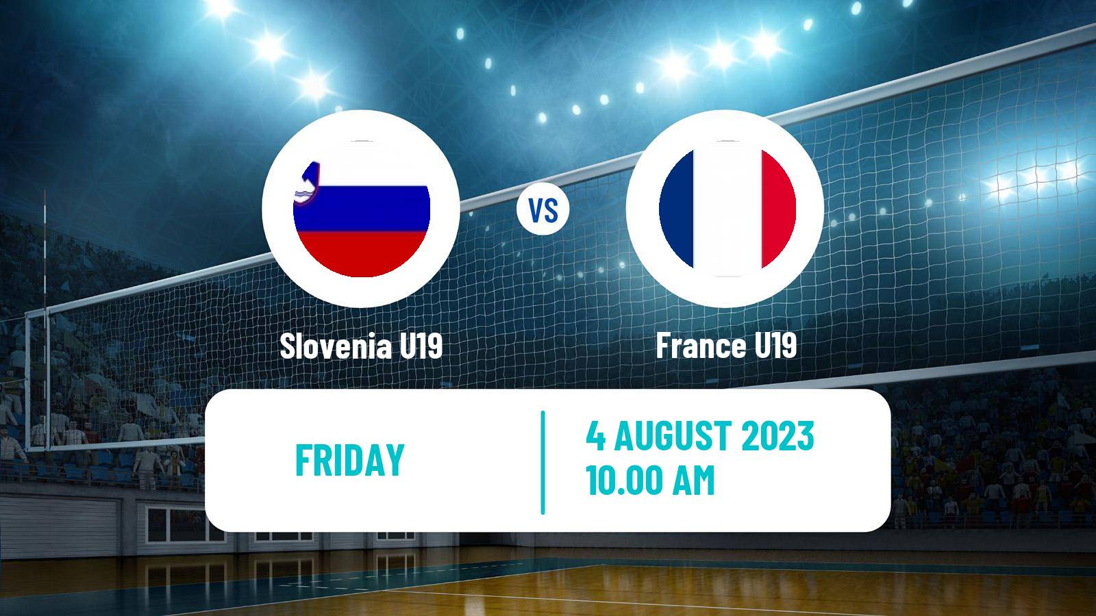 Volleyball World Championship U19 Volleyball Slovenia U19 - France U19