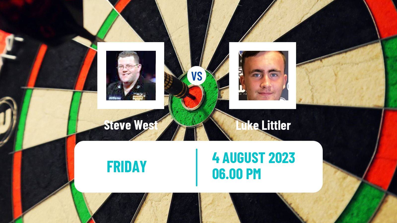 Darts Modus Super Series Steve West - Luke Littler