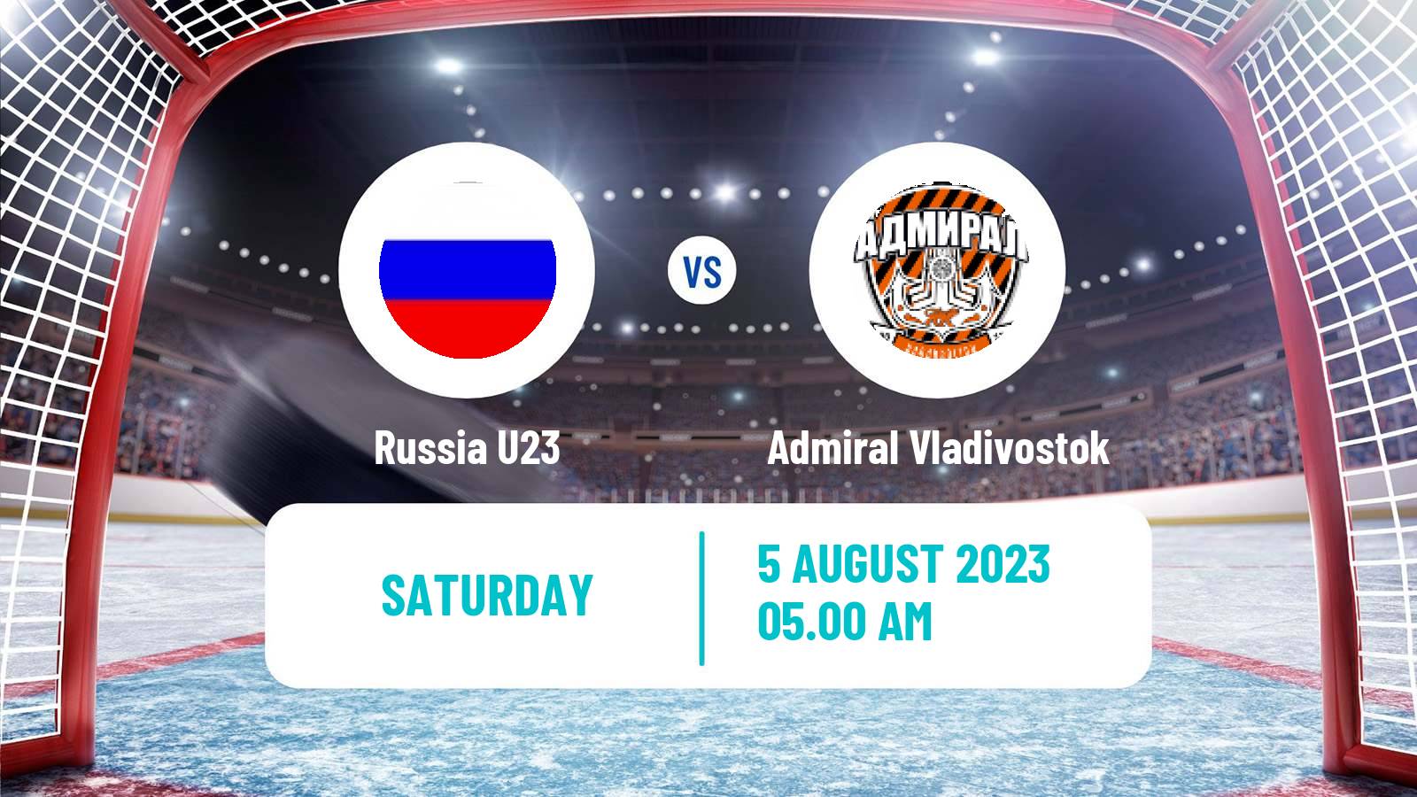 Hockey Friendly International Ice Hockey Russia U23 - Admiral Vladivostok