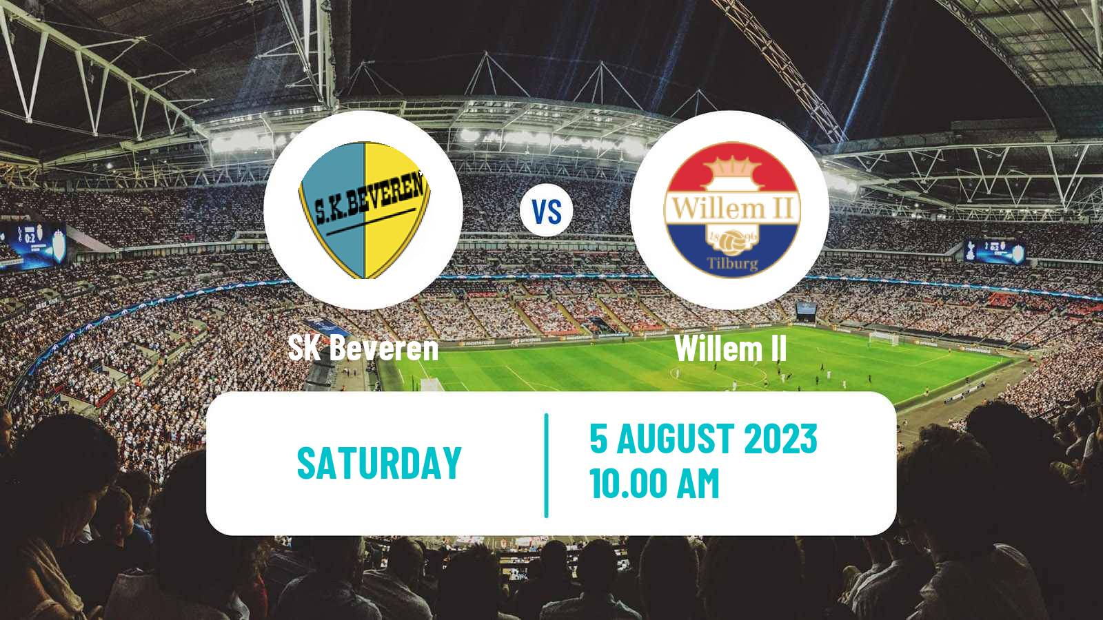 Soccer Club Friendly Beveren - Willem II