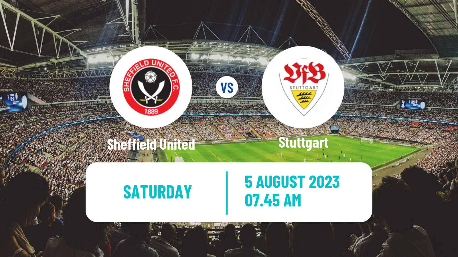 Soccer Club Friendly Sheffield United - Stuttgart