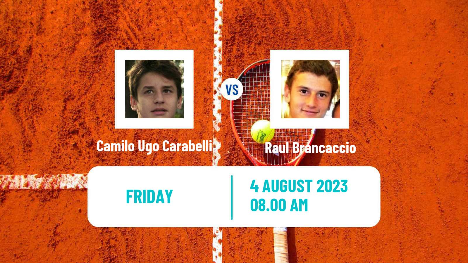 Tennis Luedenscheid Challenger Men Camilo Ugo Carabelli - Raul Brancaccio