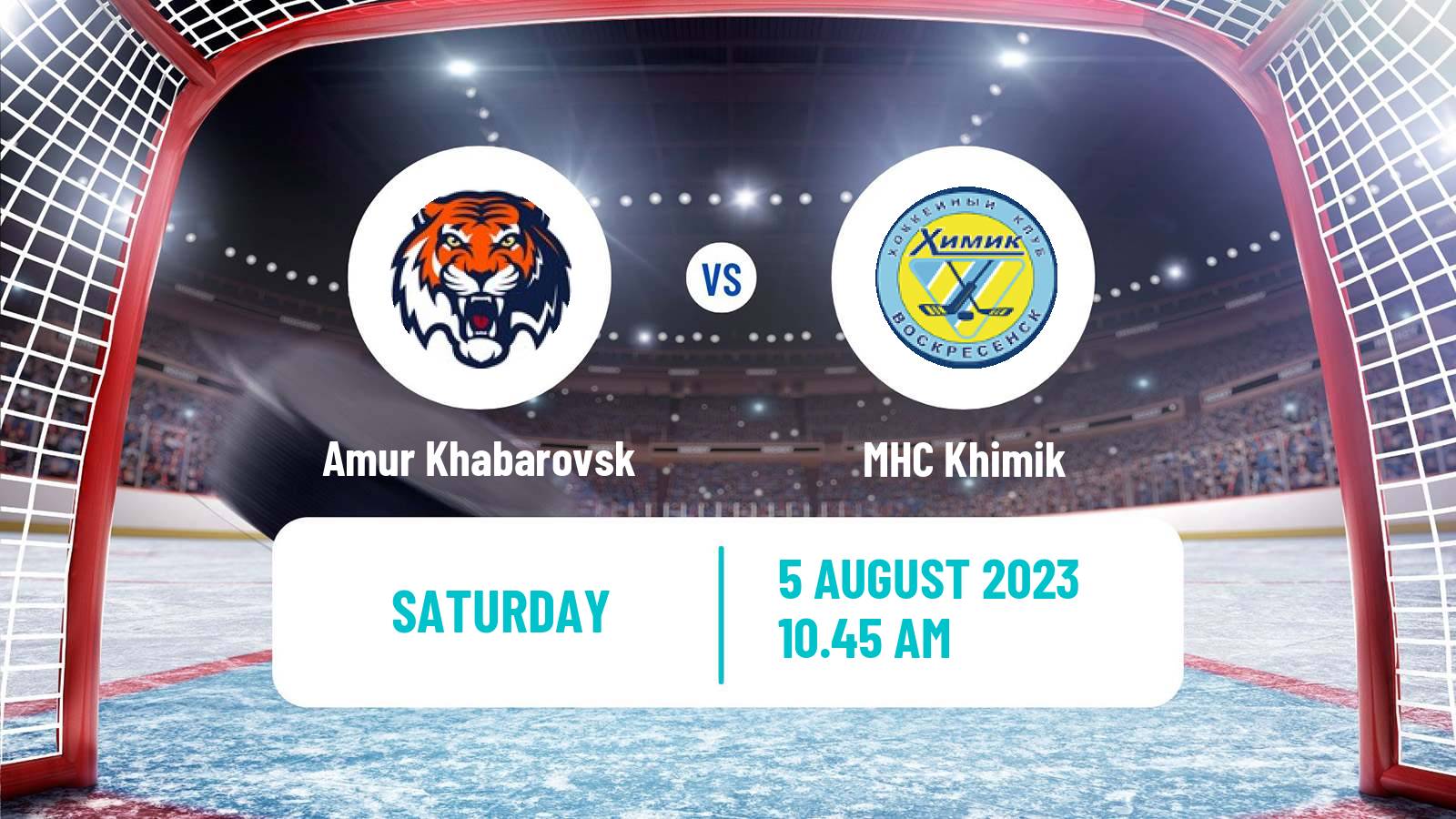 Hockey Club Friendly Ice Hockey Amur Khabarovsk - Khimik