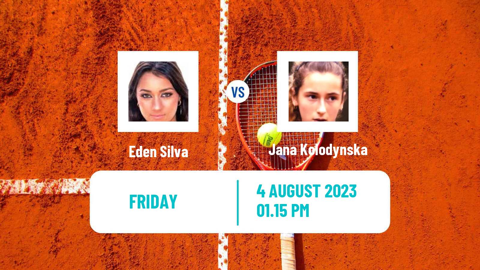 Tennis ITF W60 Feira De Santana Women Eden Silva - Jana Kolodynska