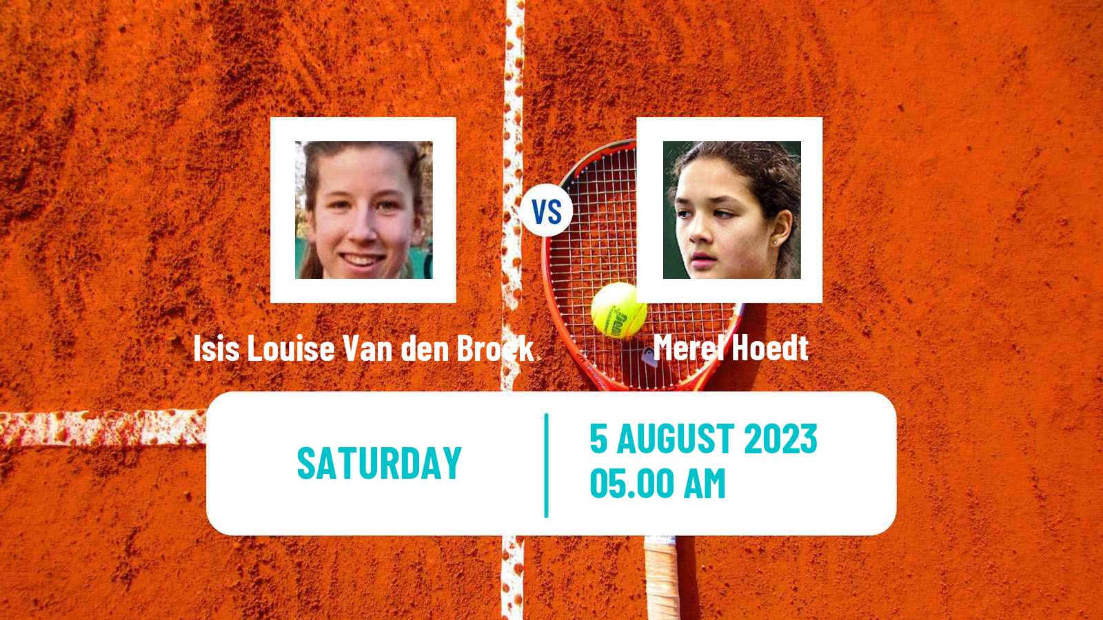 Tennis ITF W15 Eindhoven Women Isis Louise Van den Broek - Merel Hoedt