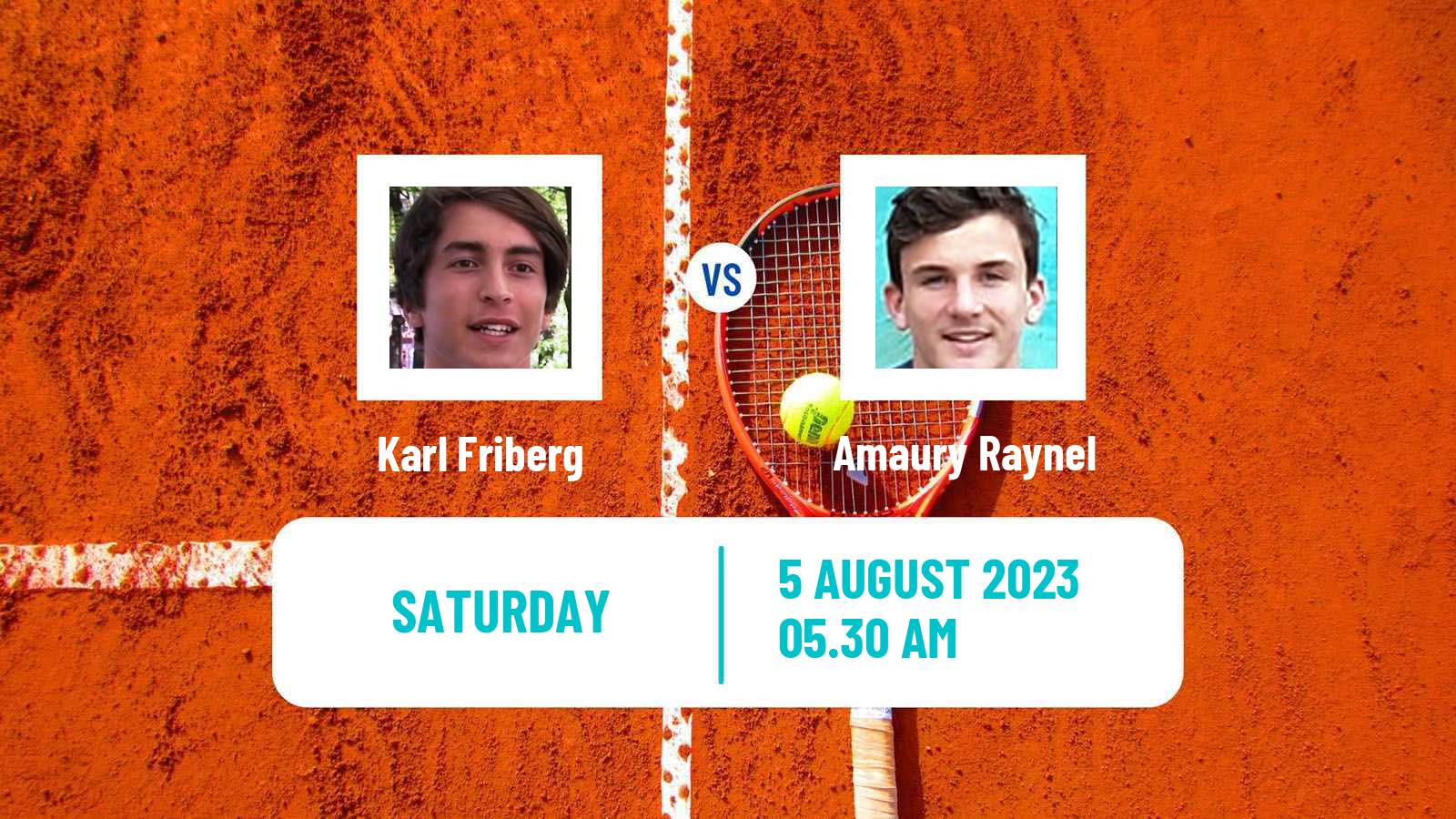 Tennis ITF M15 Hyvinkaa Men Karl Friberg - Amaury Raynel