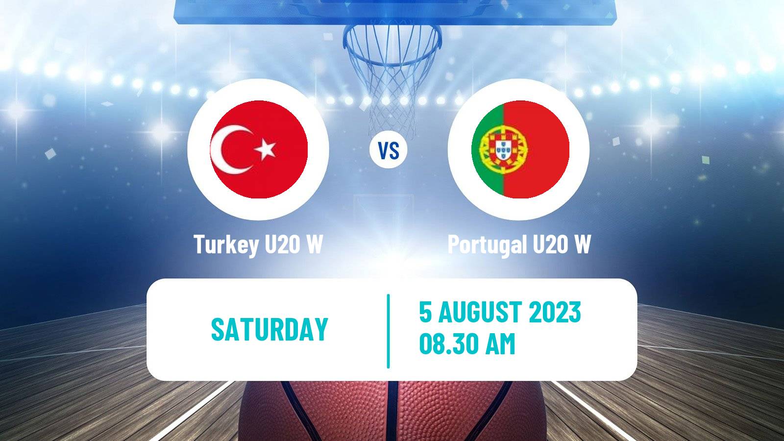 Basketball European Championship U20 Basketball Women Turkey U20 W - Portugal U20 W
