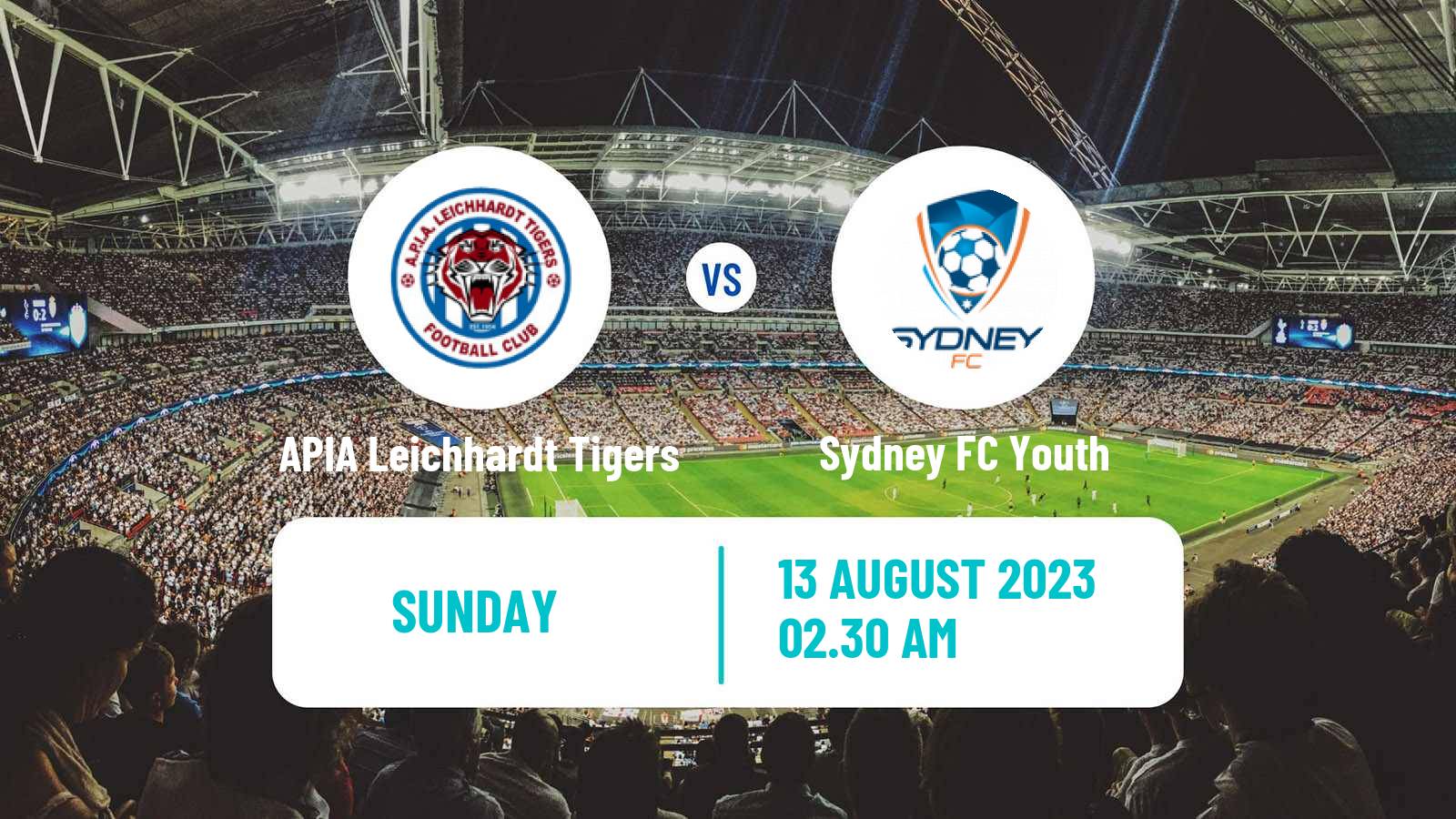 Soccer Australian NPL NSW APIA Leichhardt Tigers - Sydney FC Youth