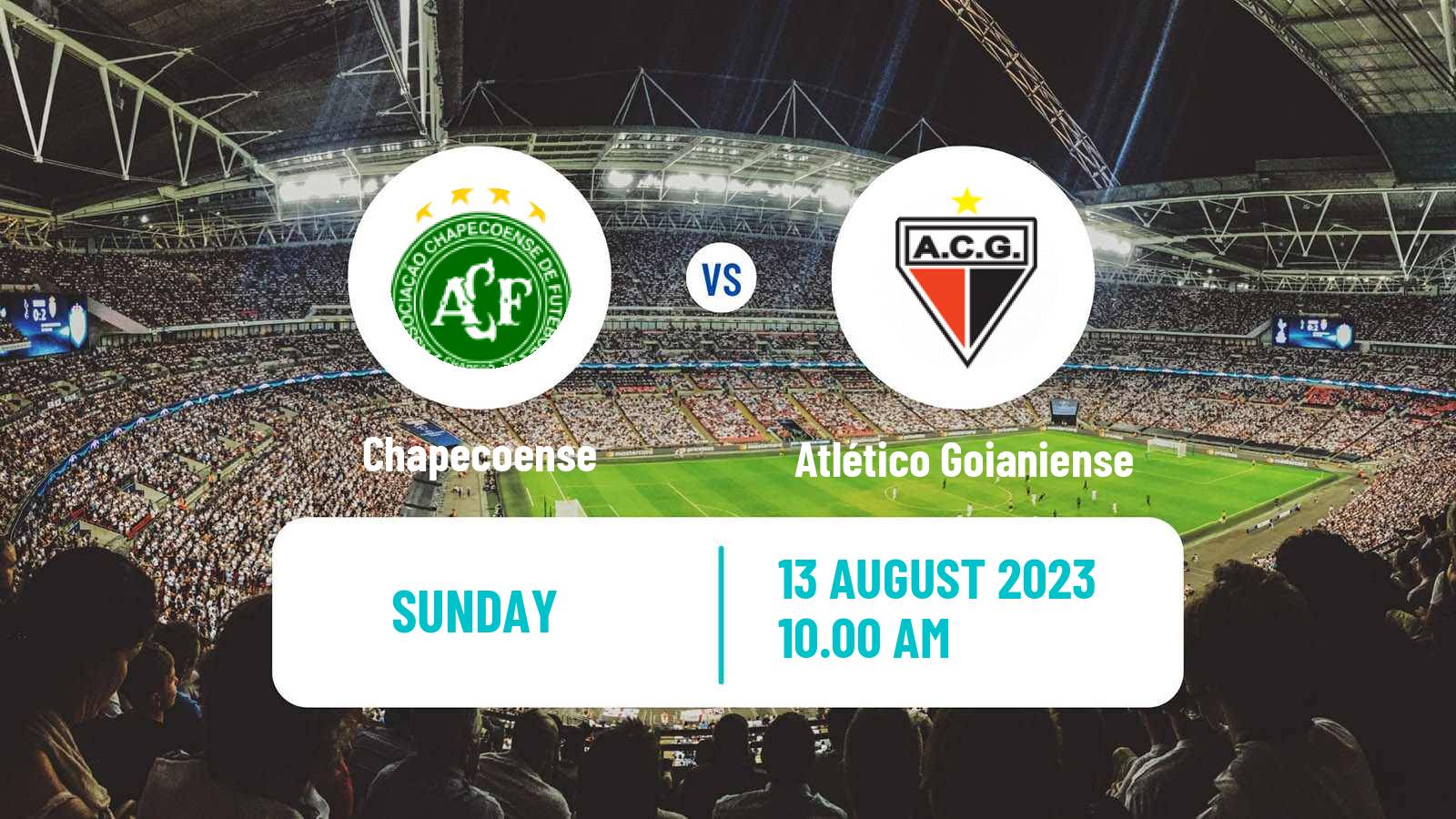 Soccer Brazilian Serie B Chapecoense - Atlético Goianiense