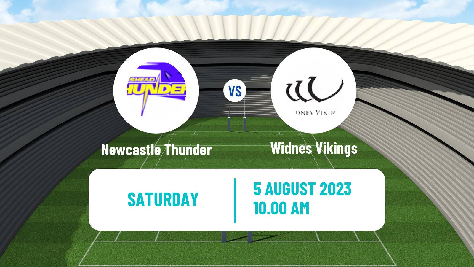 Rugby league English Championship Rugby League Newcastle Thunder - Widnes Vikings