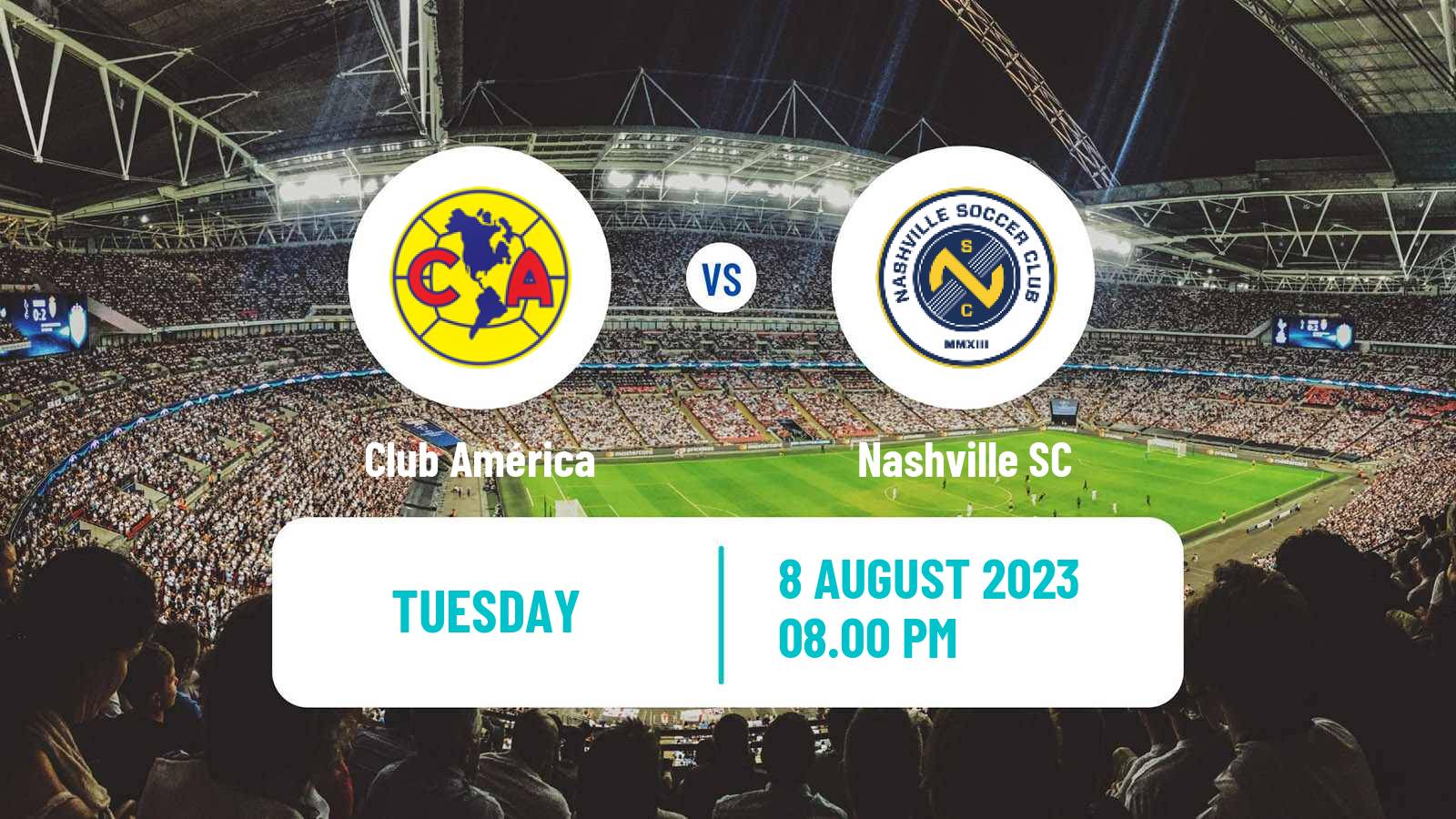 Soccer CONCACAF League Cup Club América - Nashville SC