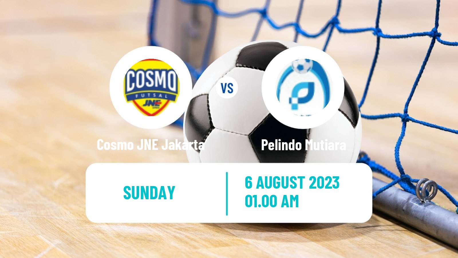 Futsal Indonesian Pro Futsal League Cosmo JNE Jakarta - Pelindo Mutiara