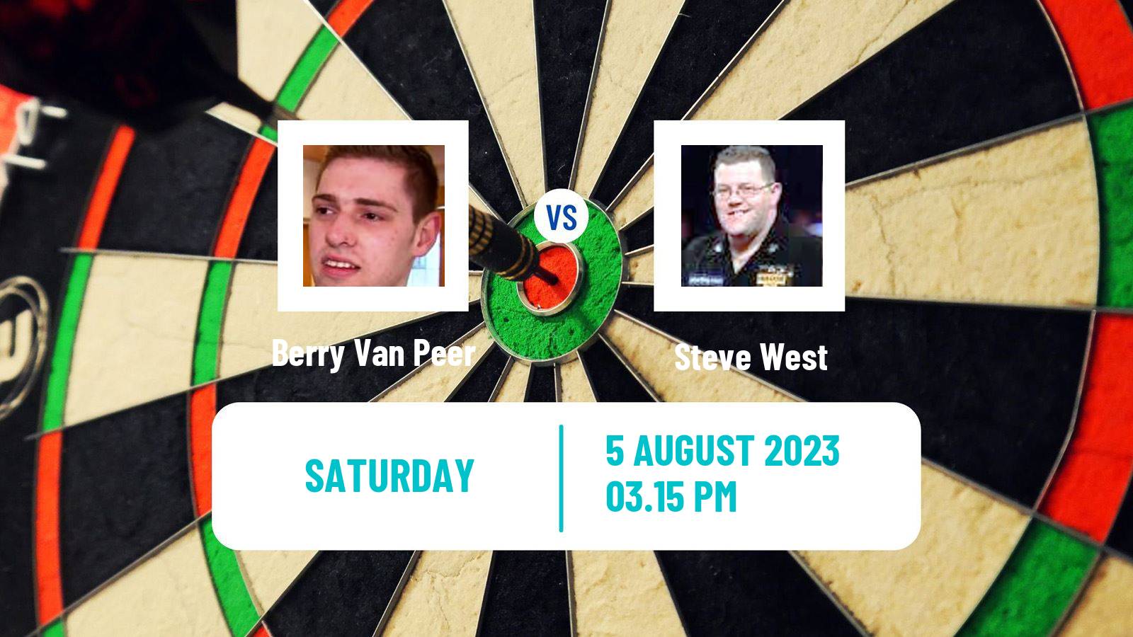 Darts Modus Super Series Berry Van Peer - Steve West