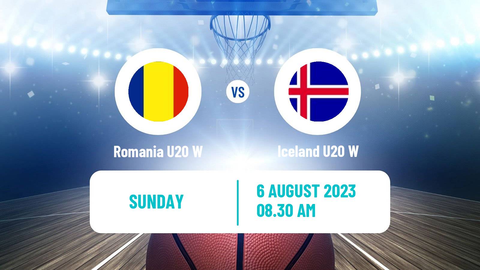 Basketball European Championship U20 B Basketball Women Romania U20 W - Iceland U20 W