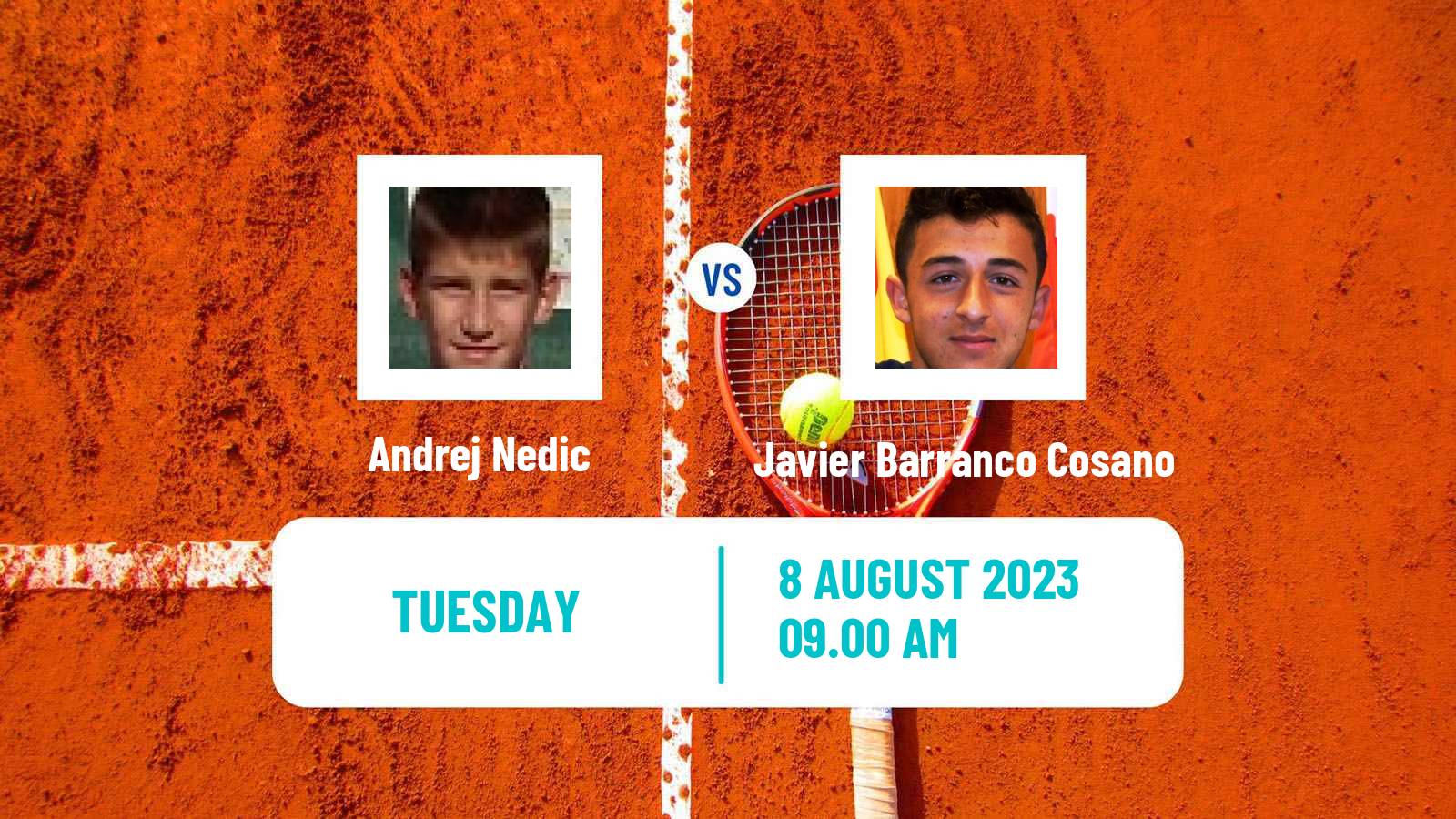 Tennis Banja Luka Challenger Men Andrej Nedic - Javier Barranco Cosano