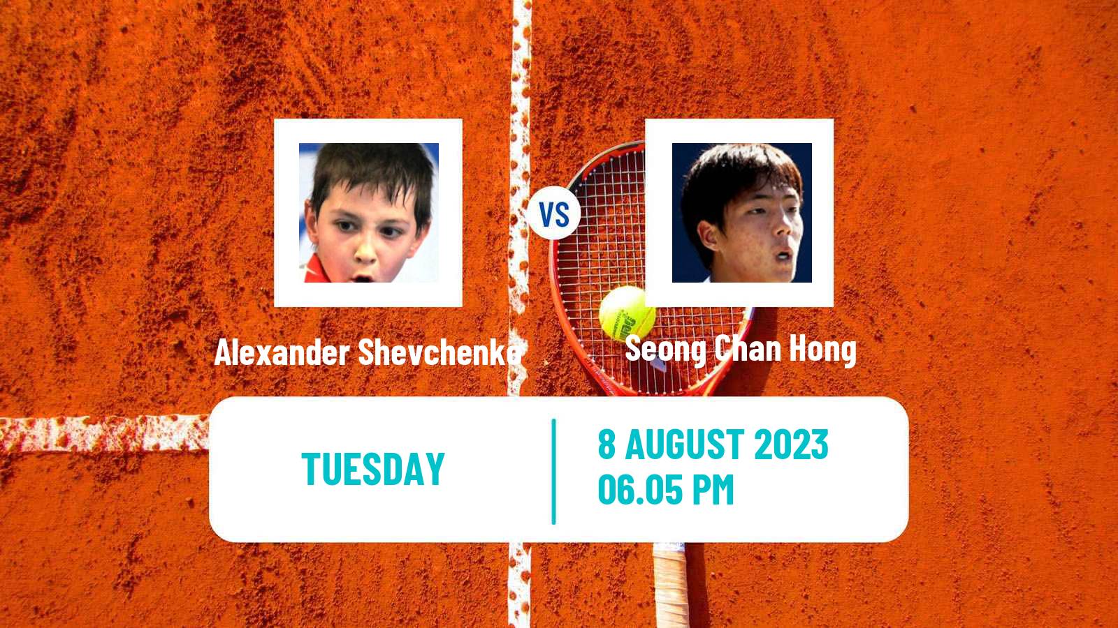 Tennis Cary Challenger Men Alexander Shevchenko - Seong Chan Hong