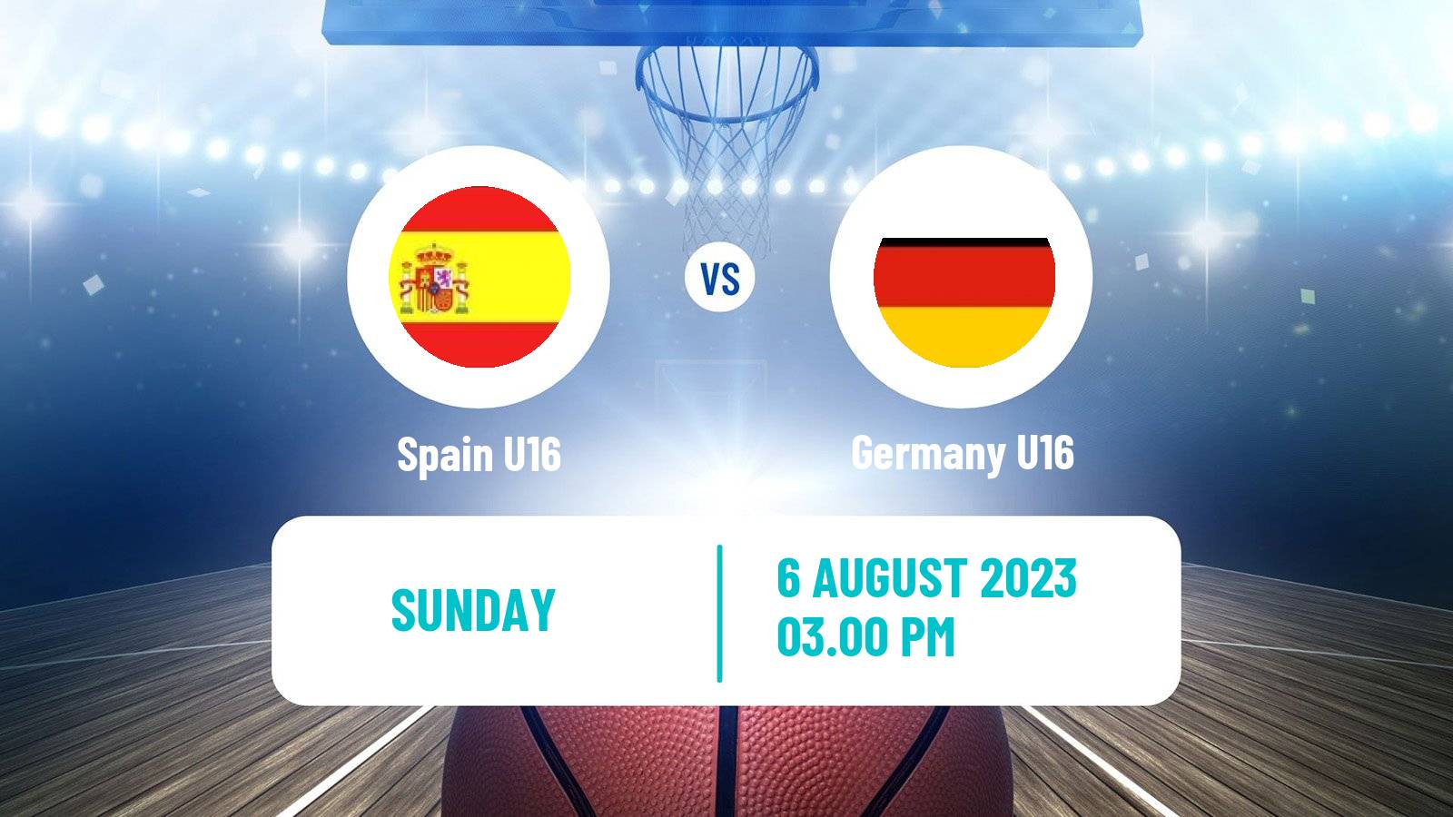 Basketball EuroBasket U16 Spain U16 - Germany U16