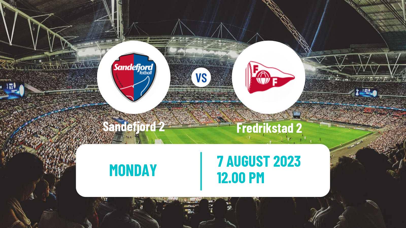 Soccer Norwegian Division 3 - Group 4 Sandefjord 2 - Fredrikstad 2