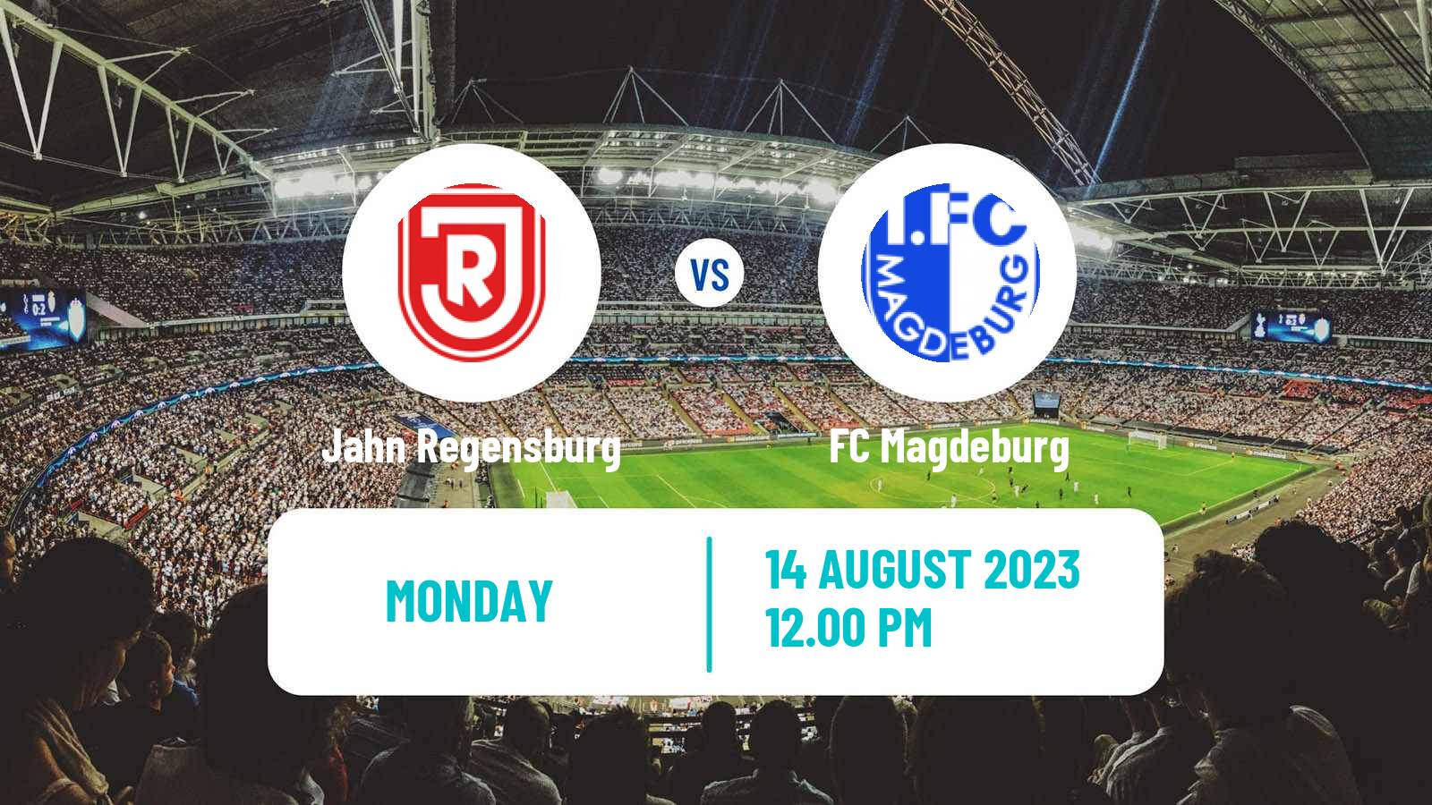 Soccer German DFB Pokal Jahn Regensburg - Magdeburg