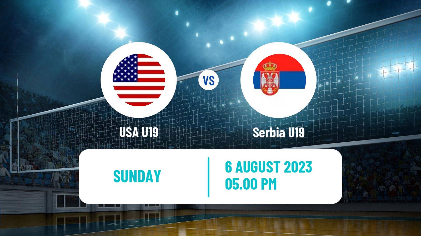 Volleyball World Championship U19 Volleyball USA U19 - Serbia U19